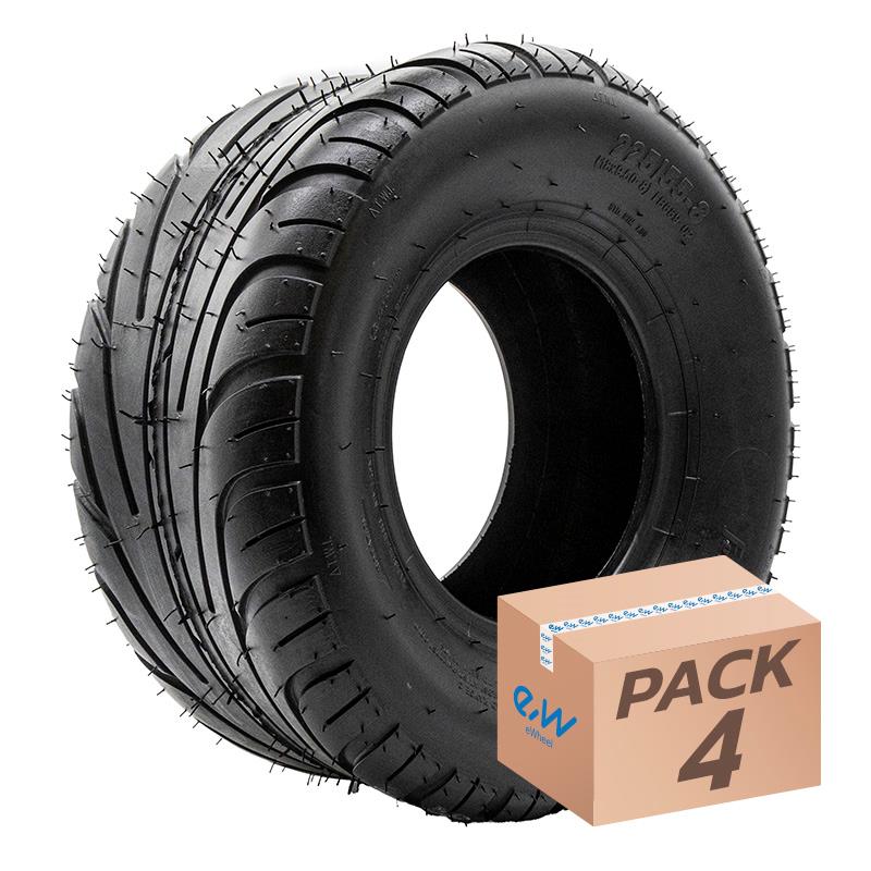 Tubeless band 18x9,5-8 / 225/55-8 [Feiben] - 4st