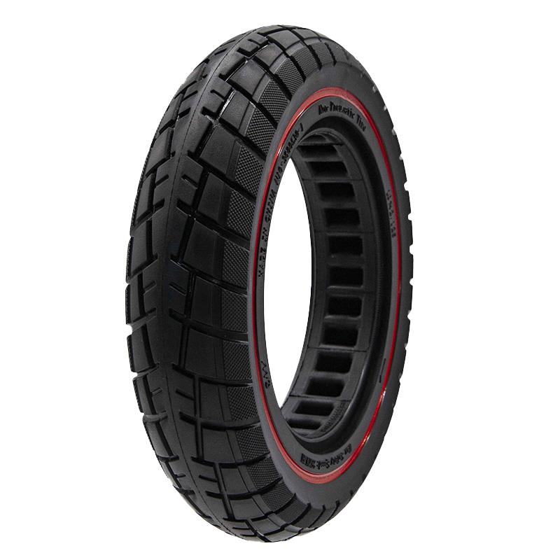 Ultralicht massief offroad wiel 10x2,125-6,1/B34 rode lijn 