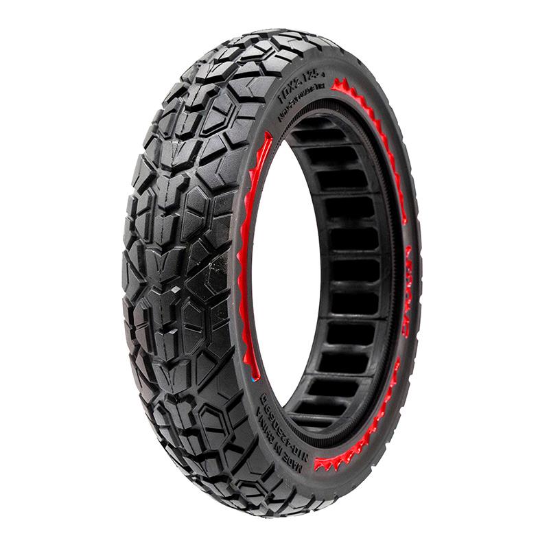 Ultralicht massief offroad wiel 10x2,125-6,5/B34 - rood [Nedong]