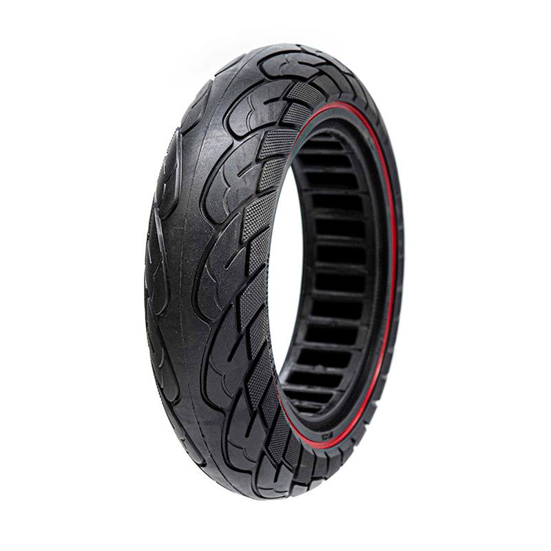 Ultralicht massief wiel 10x2.5-6.1/B44 rode lijn [Nedong]