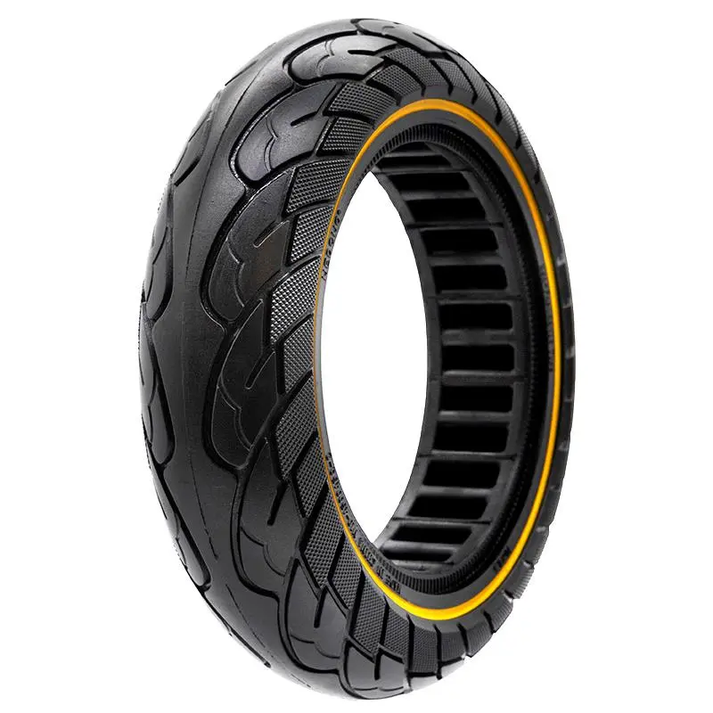 Ultralichte massieve velg 10x2.5 gele lijn [Nedong]