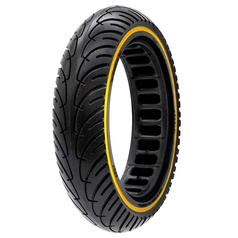 Ultralicht massief wiel 8.5x2-6.1/B34 - gele lijn [Nedong]