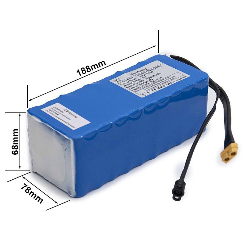 Externe batterij 36V 10,4 A/h 