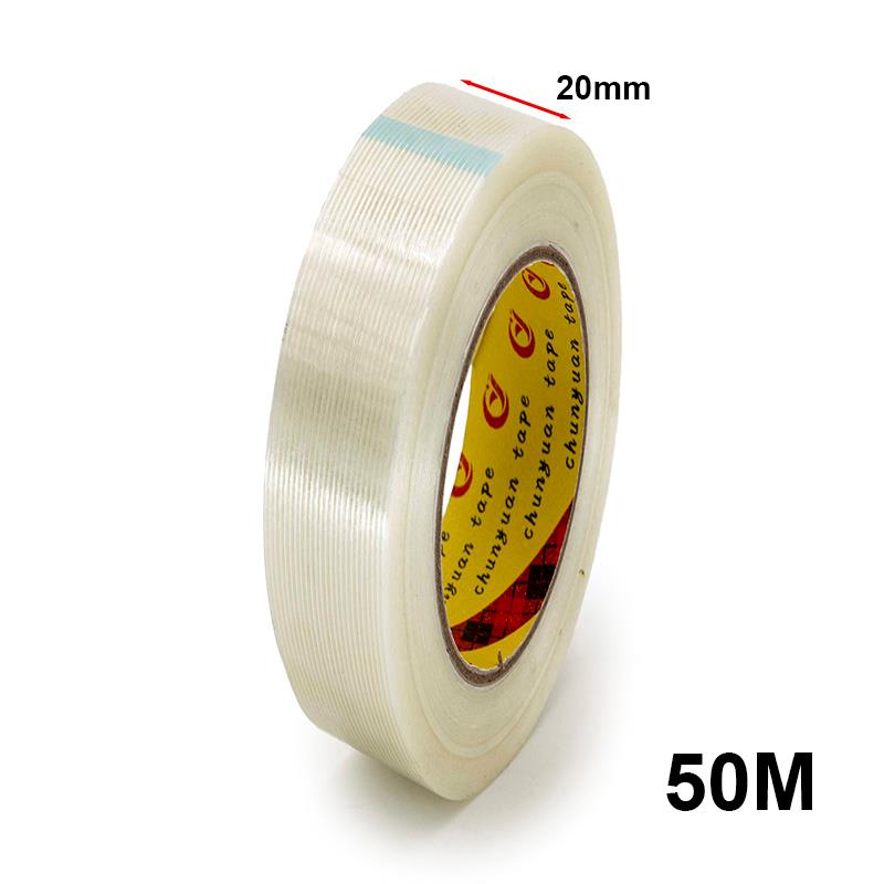 Glasvezel plakband 50M - 20mm