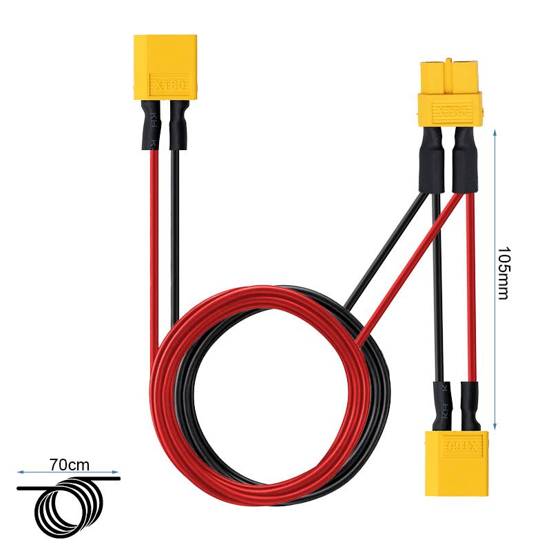 XT60 naar XT60 parallelle aansluitkabel