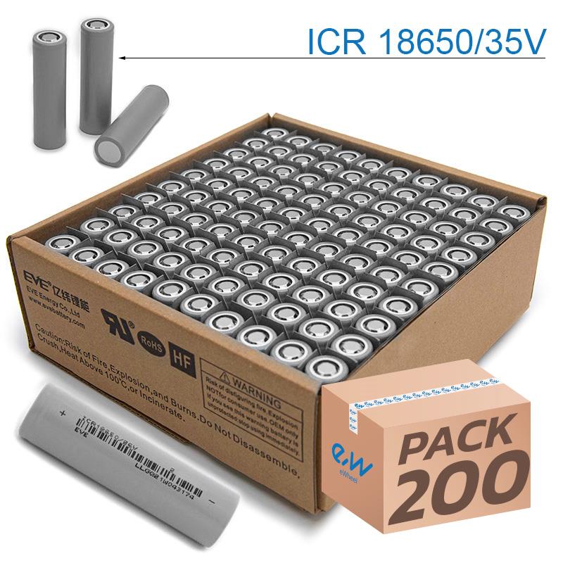 Cel 18650 3.5A/h 3C [EVE] - 200 stuks