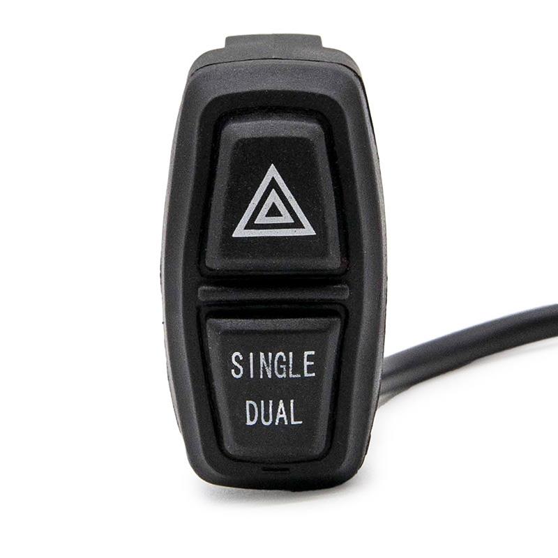 Enkel-dubbel/2F waarschuwingslicht - 1,5 m