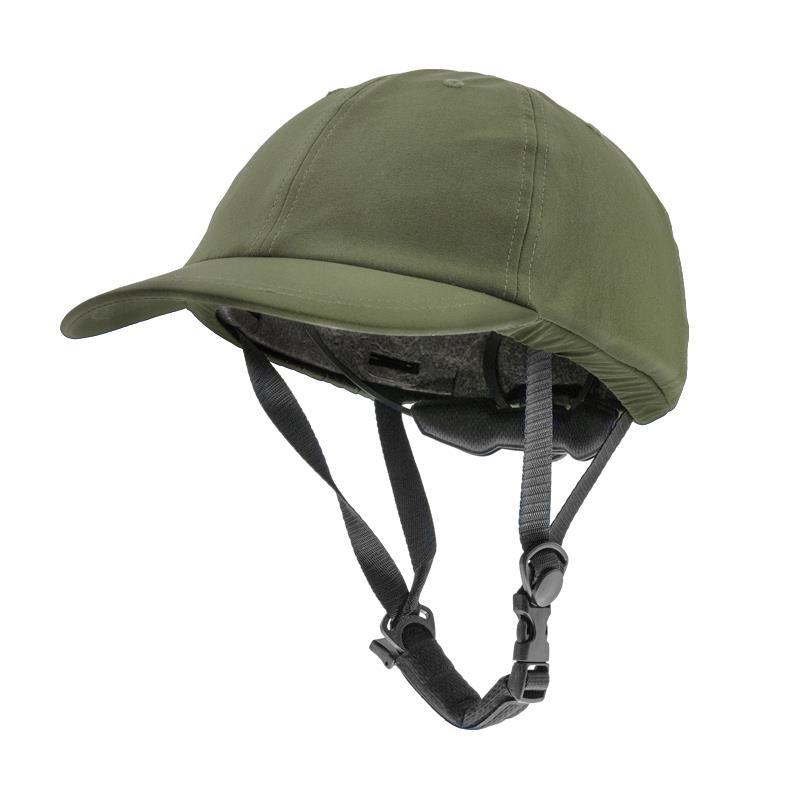 Helm met pet CP01 groen one size
