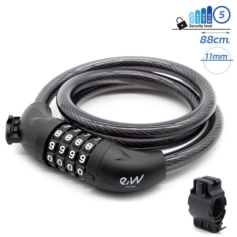 Zwart EWLK024 wachtwoordslot