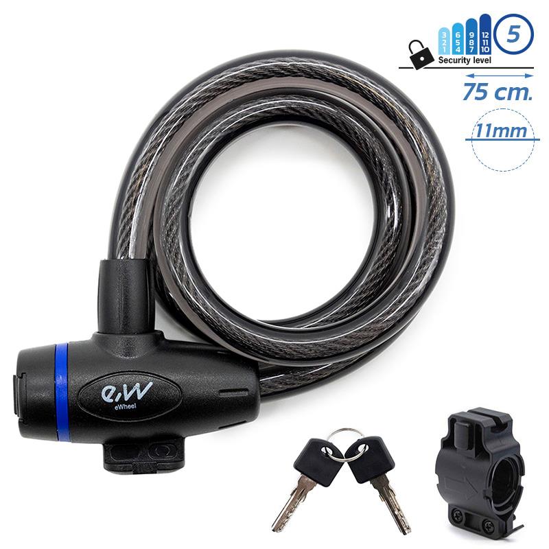 Zwart EWLK026 sleutelslot