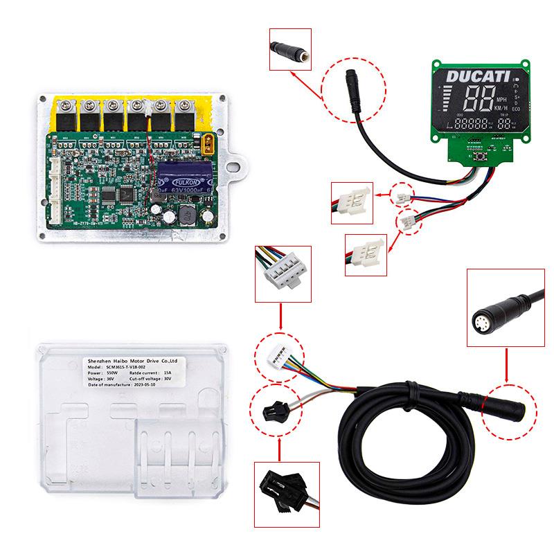Controller kit KC9 36V 15A 550W Ducati