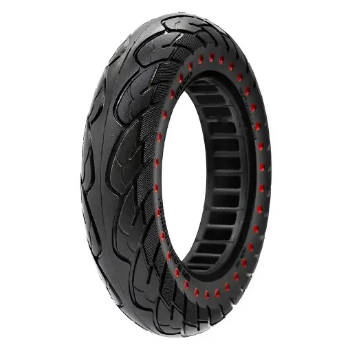 [41893-1] Ultralicht Volle band 10x2.125-6.1/B34 - rode stippen [Nedong]