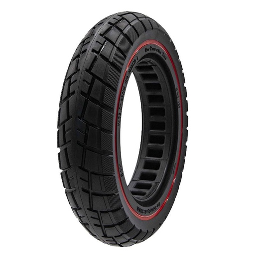 [CFK173] Ultralicht massief offroad wiel 10x2,125-6,1/B34 rode lijn 