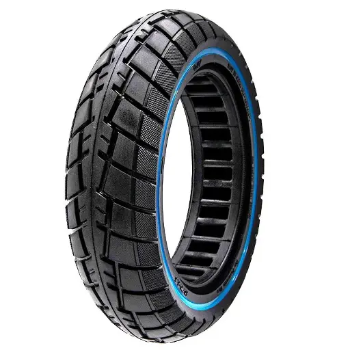 [CFK175] Ultralicht massief offroad wiel blauw lijn 60/70-6,5/B44 