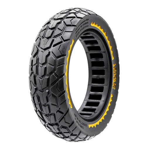 [EWM666] Ultralicht massief offroad wiel 10x2.5/B44 - geel [Nedong]