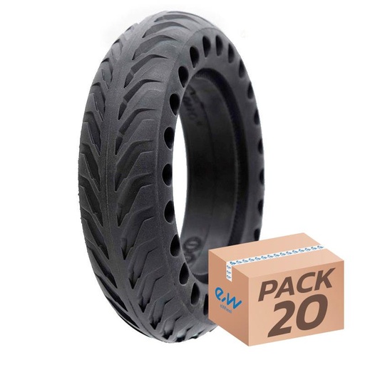 [L71462] Massief geperforeerd wiel 8x2-5/B30 (Niet geldig voor Xiaomi) - 20st