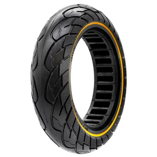 [RM-002] Ultralichte massieve velg 10x2.5 gele lijn [Nedong]