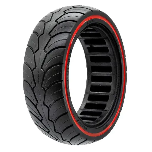 [RRM-003] Ultralichte massieve velg 8.5x2.5-6.1/B58 - rode lijn (geldig voor Dualtron Mini) 