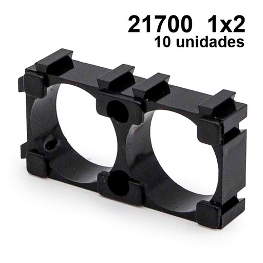 [RND036] 21700 Batterijhouder 1x2 - 10 stuks