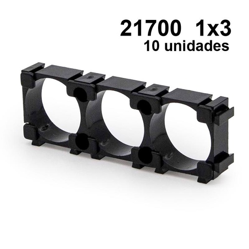 [RND037] 21700 1x3 batterijhouder - 10 stuks