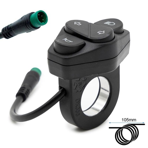 [EWM329] Kugoo Kukirin G2 Master/Smartgyro Ryder Button Pad [Origineel]
