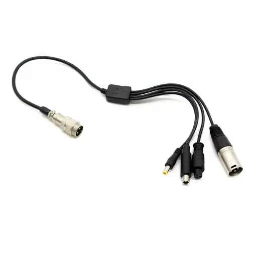 [Mb-ADAPGX16GX12] Adapter GX16 DC/XLR/GX12/Xiaomi