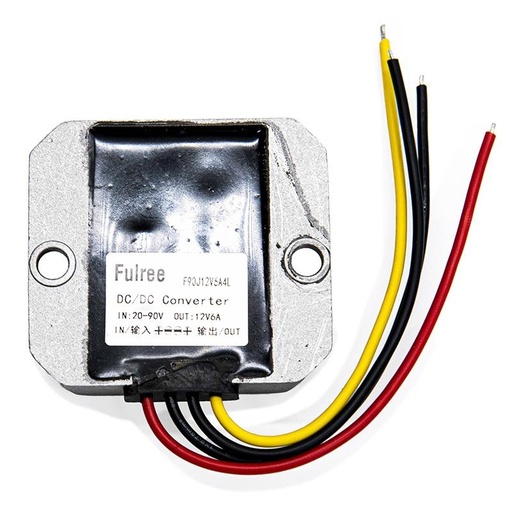 [25678-06] DC converter 20-90VDC naar 12V 6A