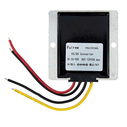 [25678-07] DC converter 30-90VDC naar 12V 10A