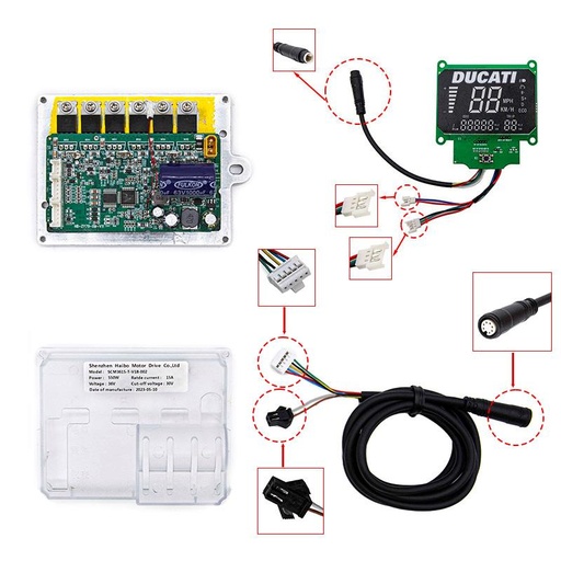 [EKE-011] Controller kit KC9 36V 15A 550W Ducati