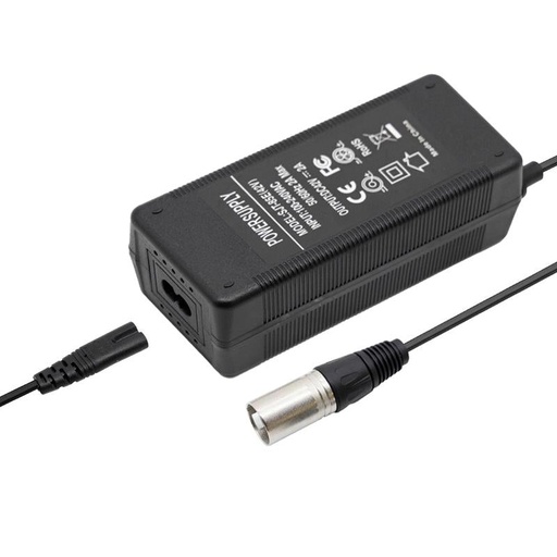 [39691] Oplader 48v (uitgang 54,6v) 2A XLR-connector