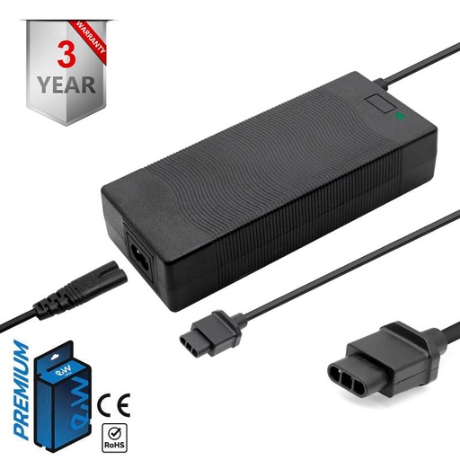 [BC-019] Premium 48V oplader (53.2v uitgang) 2A voor NIU -SJT-125E connector